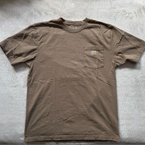 Carhartt Men's Tan Short Sleeve Tee